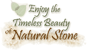 Enjoy the timeless beauty of natural stone